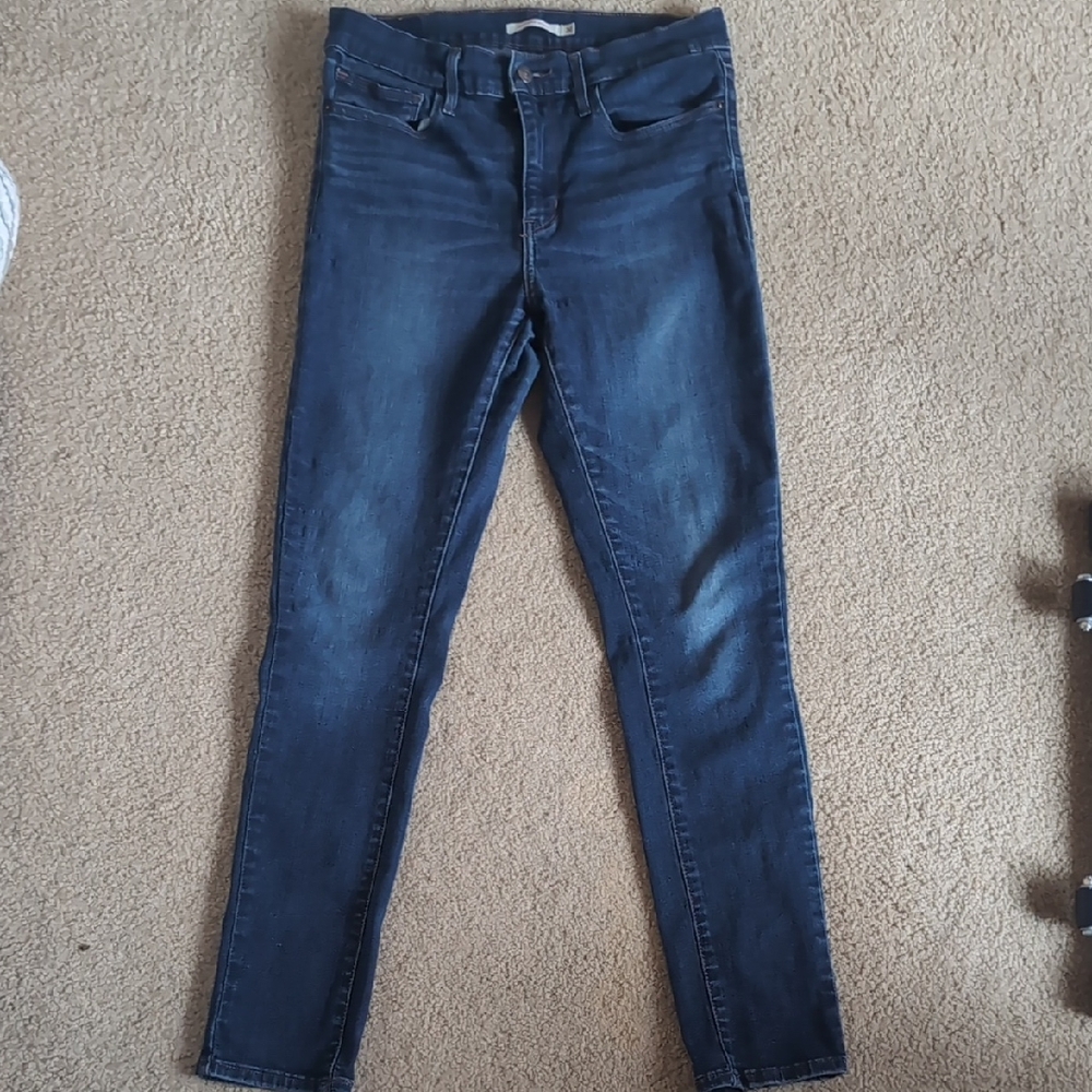 Levi's Dark Blue Women's Slimminh Skinny Jeans